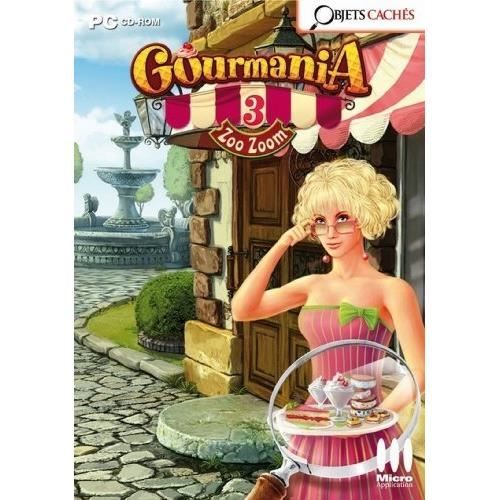 Micro Application Jeu PC - Gourmania 3 : Zoo Zoom - Plateforme: PC - Version: En Boîte