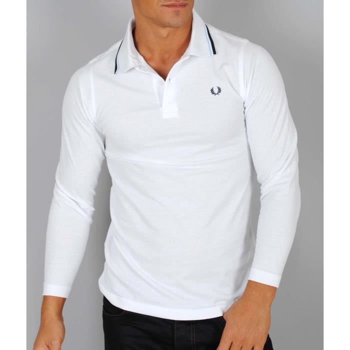 polo fred perry manches longues
