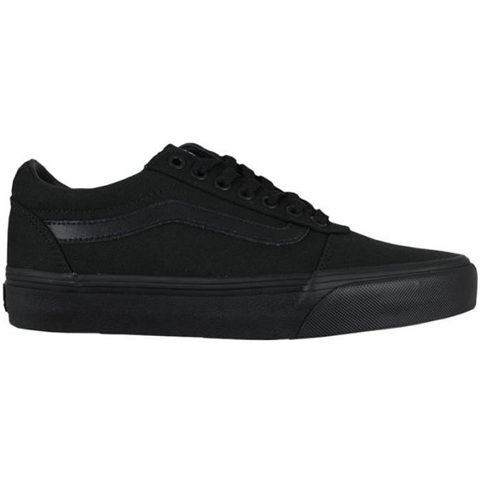 vans ward canvas black white