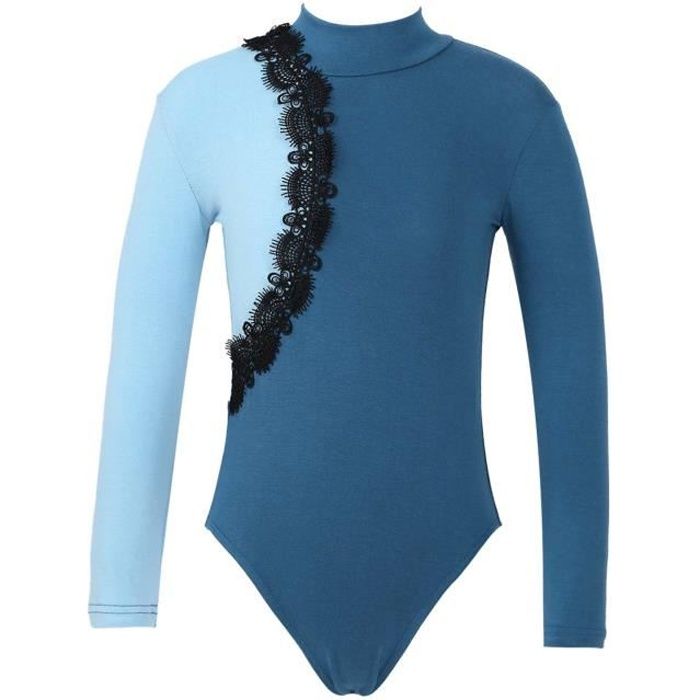 Justaucorps Danse Fille Freebily - Sans Manches, Strass, Pour Ballet, Patinage, Gymnastique