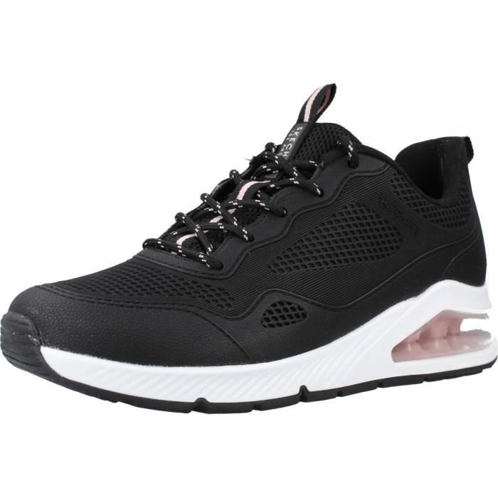 Skechers Basket - SKECHERS - 117897 - Femme - Noir - Lacets