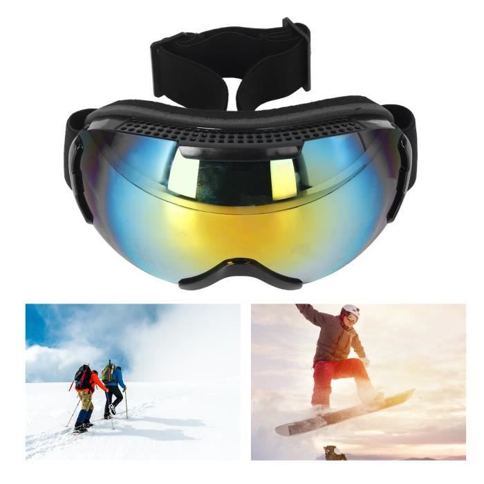 VINGVO Masque de ski-Lunettes de qualité supérieure Anti-buée Pour  activités de plein air-Ski-Snowboard (Rouge) -DUO Rouge Rouge - Cdiscount  Prêt-à-Porter