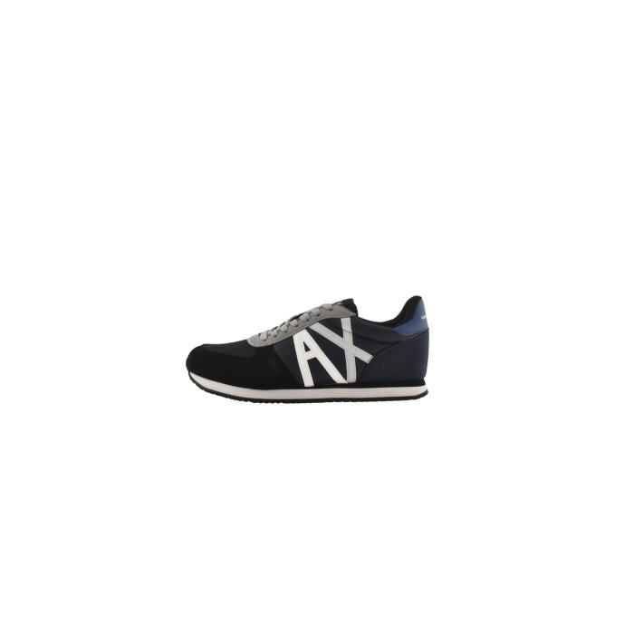 Armani Exchange Basket Armani Exchange - Bleu - Lacets - Mixte