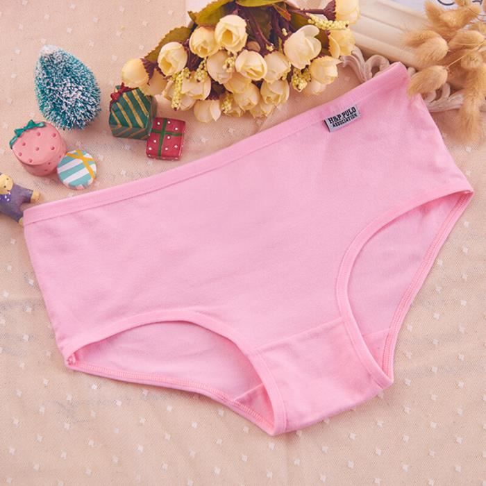 FILOWA Culotte Fille Coton Boxer Enfant Lot De 8 Animaux Imprimé Sous