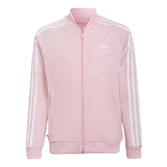 Veste de survetement Rose Fille Adidas Sst Track Top ADIDAS ORIGINALS Enfant Pink Blanc Pink Cdiscount Pret a Porter
