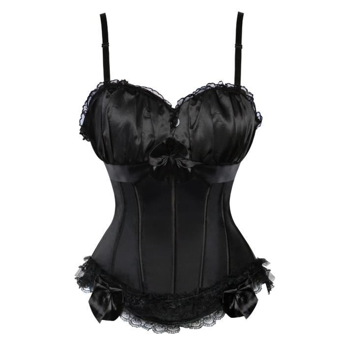 Robe Corset Gothique Médiévale Avec Jupe - Bustier Lacet, Grande Taille, Couleur Bleu Roi, Pour Cosplay/fête