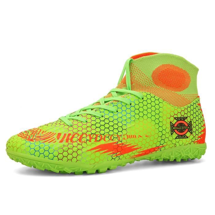 Chaussures Football Homme Crampons - Antidérapantes Entraînement Pro