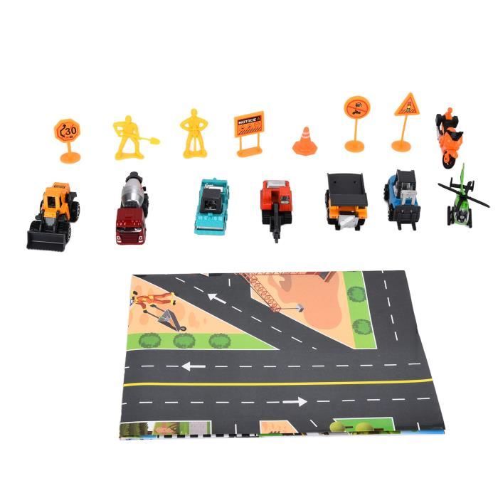 Circuit De Voitures Électriques – 169 Pièces De Piste Flexible – 2 Voitures + 6 Mini Véhicules – Jouet De Construction 3-7 Ans