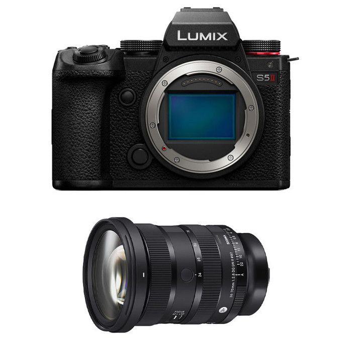 PANASONIC Lumix S5 MARK II + SIGMA Objectif 24 70mm f2.8 DG DN II ART Neuf - vue 6