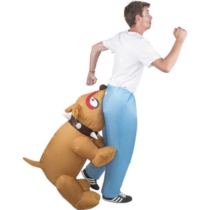 Avoir Images Costume Adulte Gonflable De Chien Taille Unique Achat Vente dernière salutations