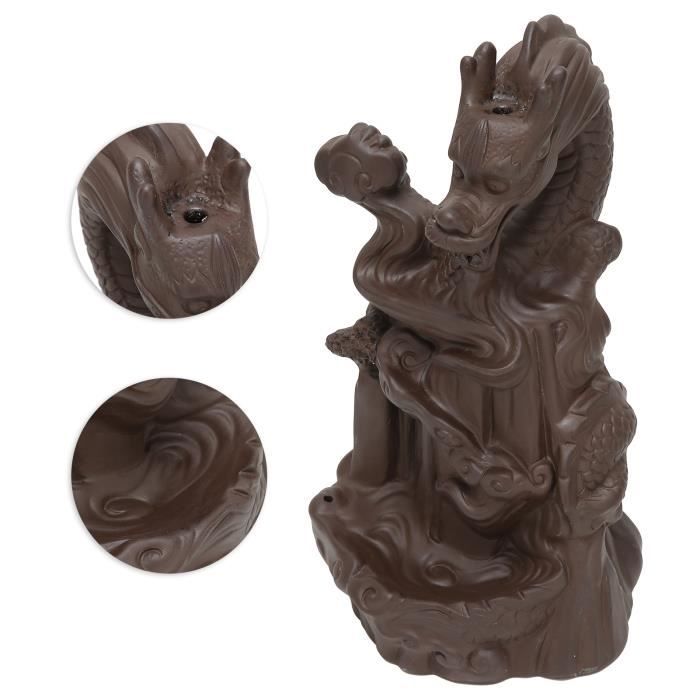 Brûleur D'encens à Reflux Vintage, Porte-Encens Lotus (Bronze