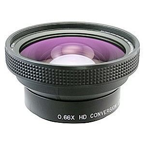 Convertisseur Grand Angle HD6600PRO55 RAYNOX pour Appareil photo et Caméscope - Diamètre 7.7cm - Ouverture F/2.8