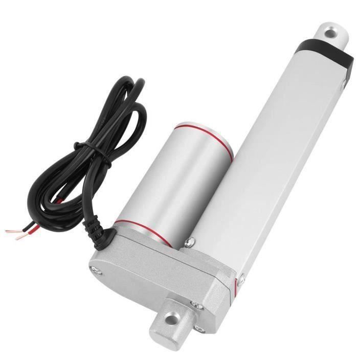 Mini Actionneur Linéaire Étanche 12V – 30 Mm Course, 60N (13,5 Lb), Vitesse 30 Mm/s – Idéal Robotique & Automatisation