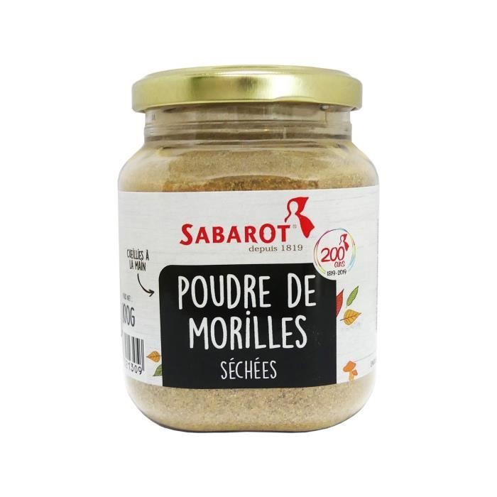 Poudre de morilles séchées pot de 100g Sabarot - Cdiscount Au ...
