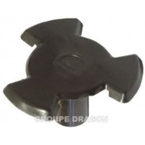 Entraineur de plateau - SAMSUNG - DE67-00140A - Axe 18 mm - Pièce dorigine - Micro-ondes