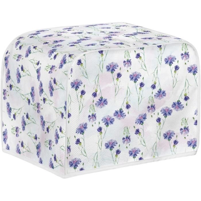 Housse Pour Grille-Pain À 2 Tranches - Motif Feuille De Palmier Verte