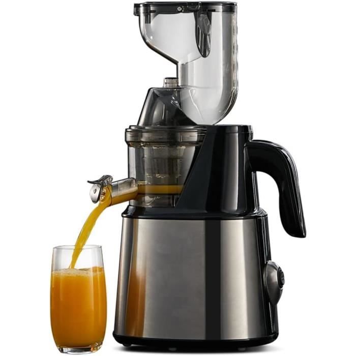 RAF - Centrifugeuse Extracteur de Jus Orange presse-agrumes fruits 600ML - 300W - Inox
