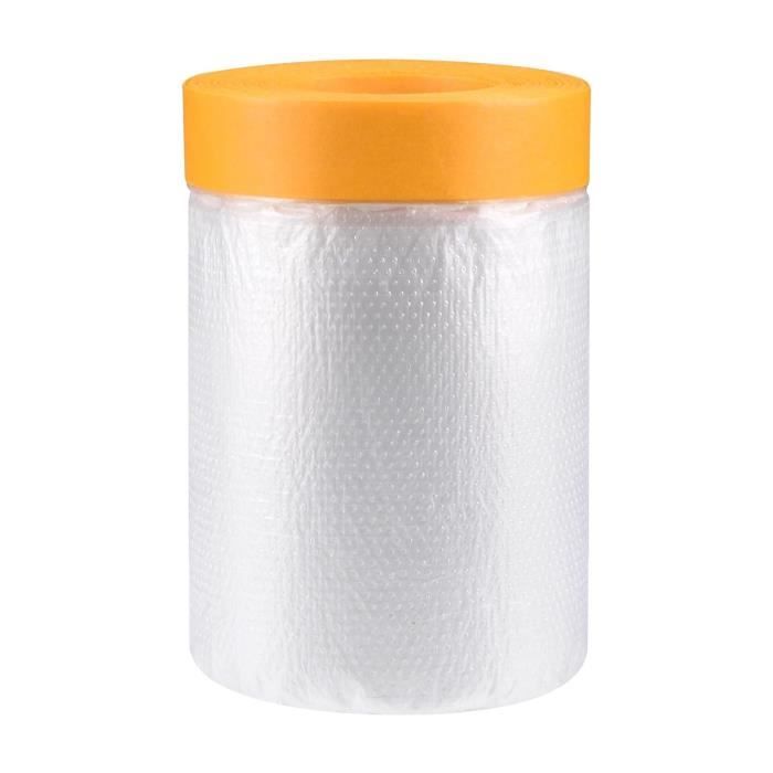 Film De Masquage LLPT - Rouleau Protection Peinture 20m Pour Bricolage Et Rénovation