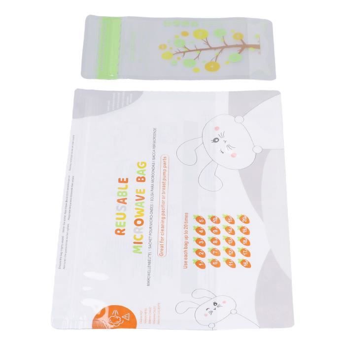 Lictin 120 Sachets Conservation Lait Maternel 240 Ml – Pré-stérilisés, Épaissis 0.11 Mm, Double Glissière + Bec Verreur, Sans BPA