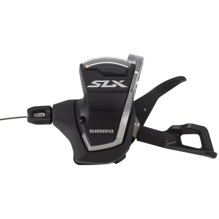 Commande de vitesse Shimano SLX SL-M7000 - collier 2/3 vitesses noir - VTT Rapidfire mixte adulte