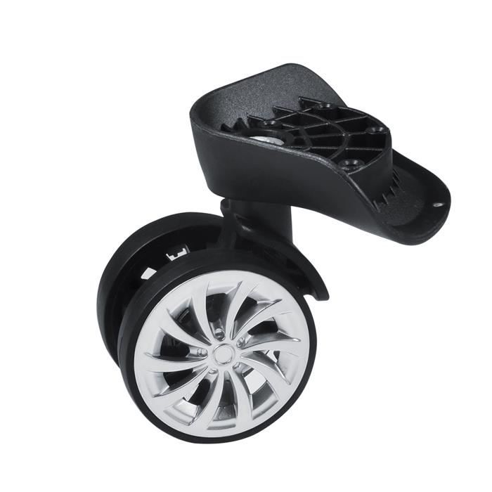 WASTEBIN Roue De Rechange Valise - Roulette Double Rangée PET Universelle 1 Unité