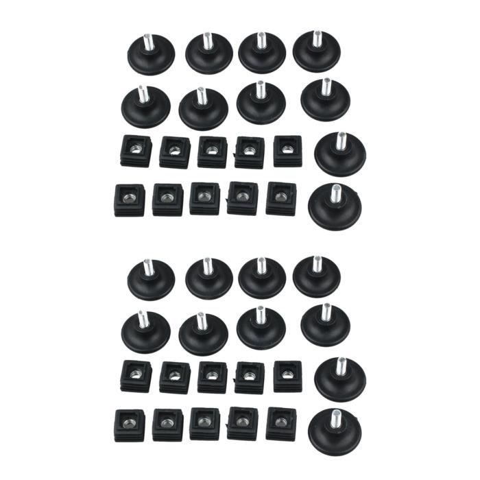20 Capsules De Protection Pour Pièces – 6 Tailles De Joints (20 à 46 Mm), étui Transparent ABS