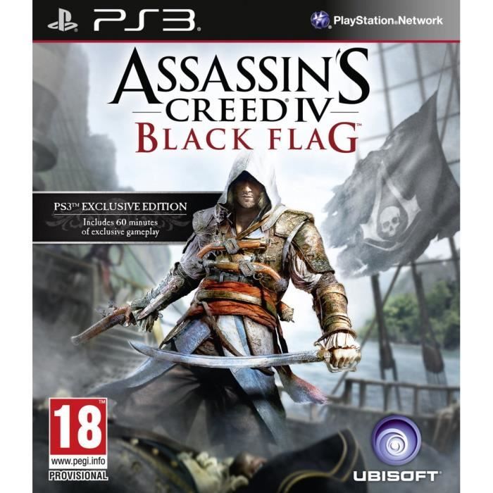 Sony Assassin'S Creed IV (4) : Black Flag - PlayStation 3 (PS3) -
