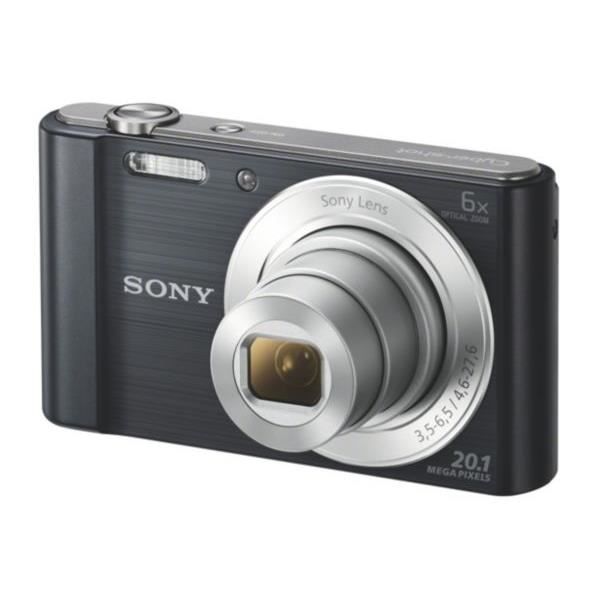 Appareil Photo Numerique Sony Pack W810 Noir Carte 8go Achat