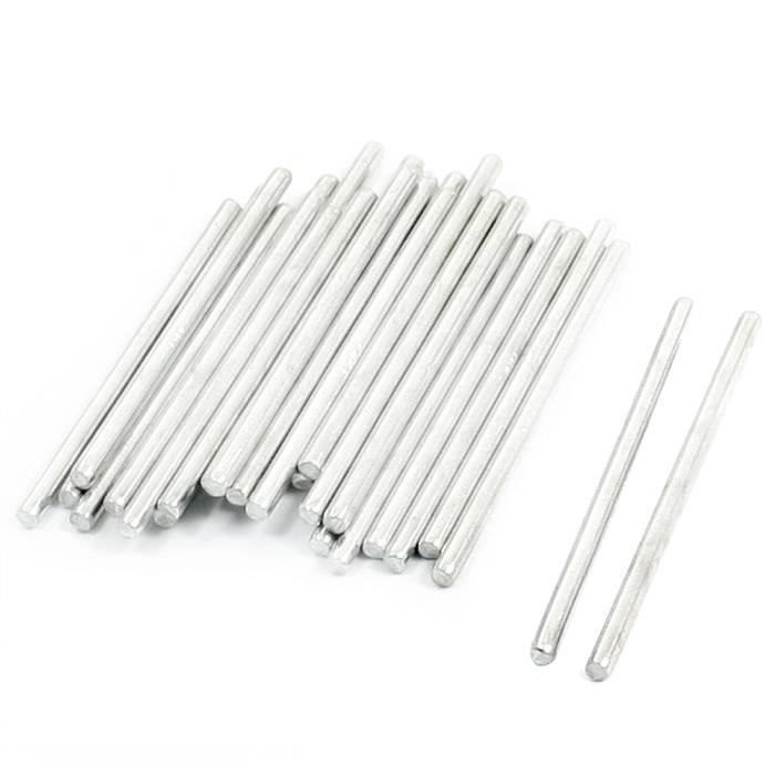 Produktbild von 20x Edelstahl-Rundstäbe 100 Mm Lang, 1,5 Mm Durchmesser – Für RC-Achsen, Modellbau & Mechanik