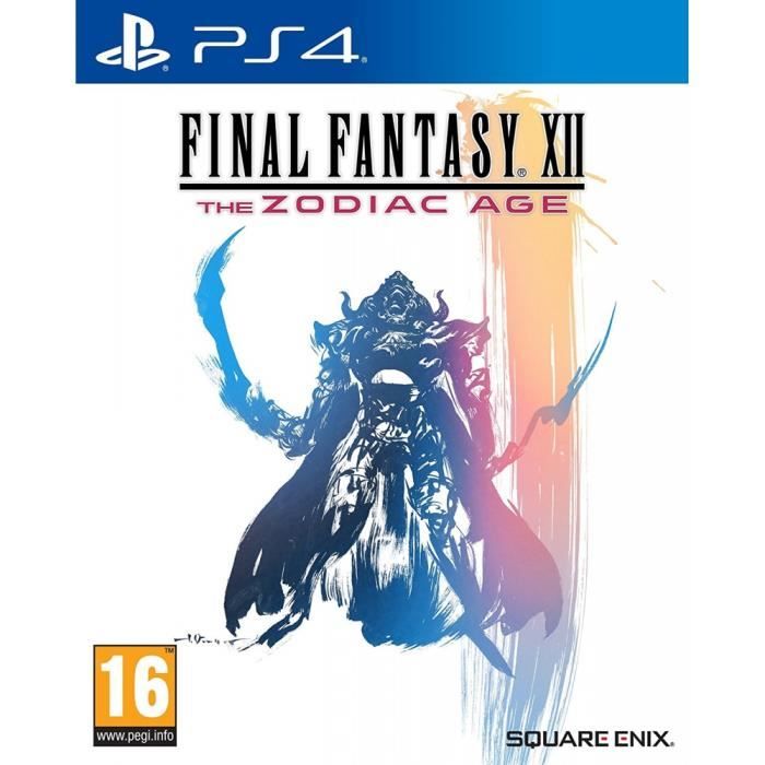 Jeu de rôle Final Fantasy XII le zodiaque Remaster haute définition PS4 1 joueur - vue 1