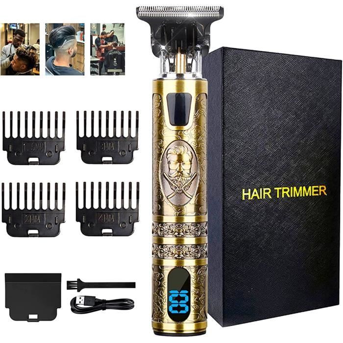 Hatteker Tondeuse à Cheveux Professionnelle Kit de Tondeuse à barbe