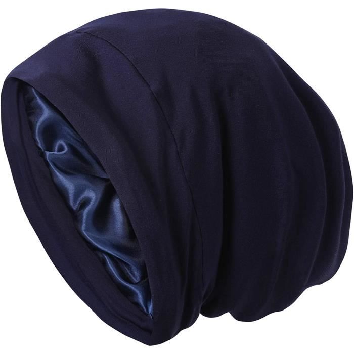 de nuit en satin doublé de soie réglable pour cheveux frisés et calins148 Cdiscount Au