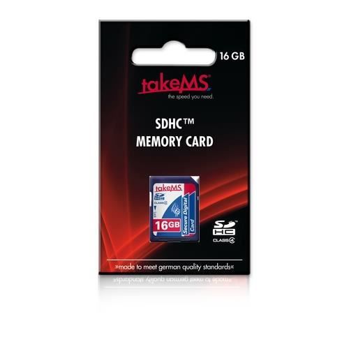 takeMS 88630 16384 Mo Carte mémoire SDHC