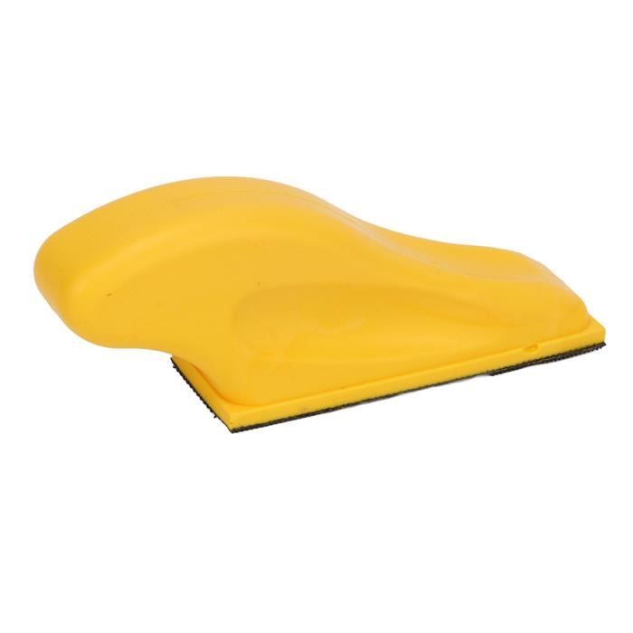 2 Patins Arrière En Mousse Pour Ponceuse - Remplacement Avec 4 Trous - Noir - Neufs