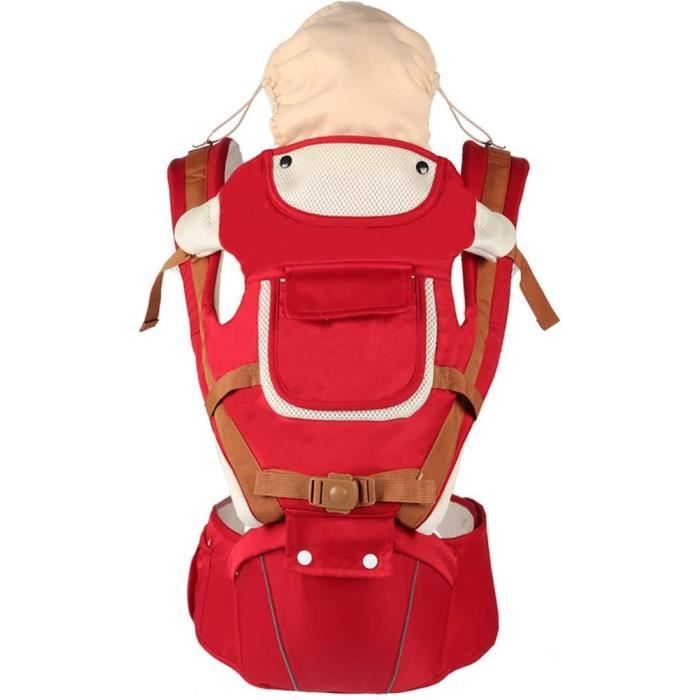 PorteBébé Ergonomique MultiFonctions Ajustable Respirant, Pour Bébé