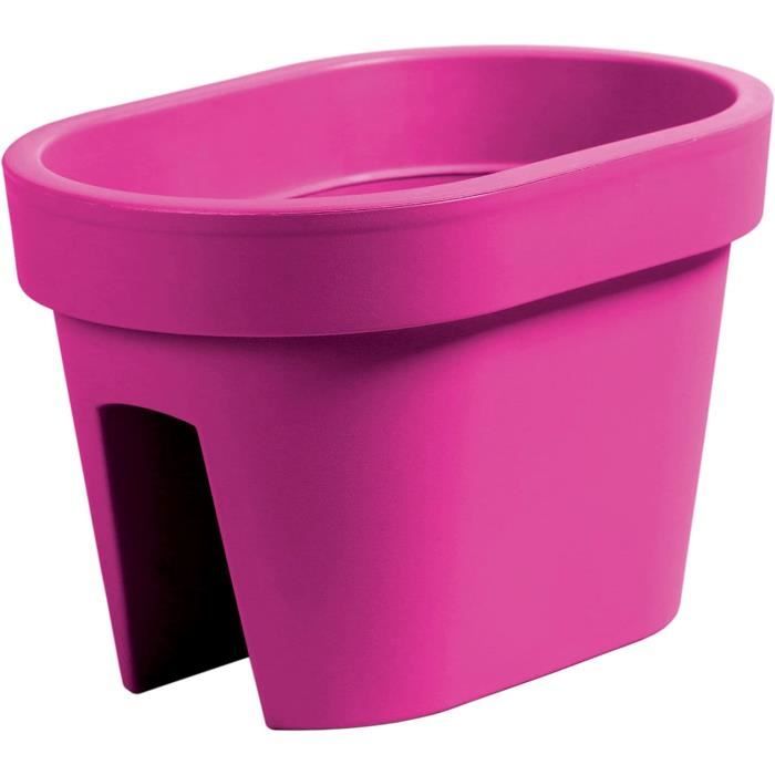 Pot De Fleurs Grand Format Extérieur Jardinière XXL Spetebo 60x60x26cm - Plastique Anthracite Pierre Résistant Intempéries
