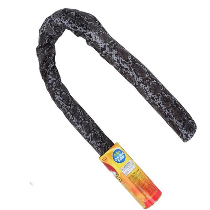 Serpent de Chips de Pomme de Terre Jouet choquant de Chips de Pomme de Terre Unique réaliste pour Les fêtes d'halloween 