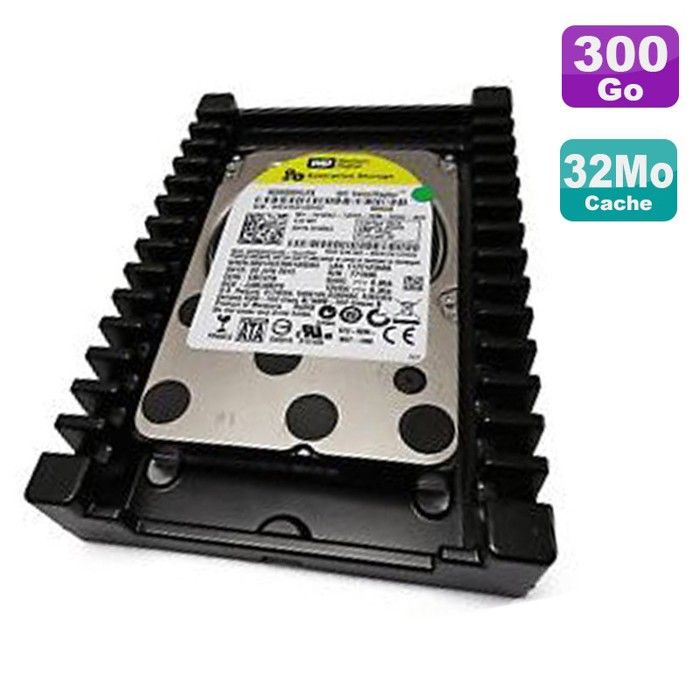 Disque Dur 300Go Sata 2.5 Western Digital Velociraptor Wd3000Hlhx Rack Icepack 3.5