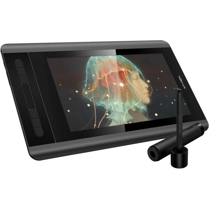 XP PEN XP-PEN Artist 12 - Tablette Graphique avec Ecran - 11.6 Pouces - Stylet Passif 8192 Niveaux - Compatible Windows Mac Linux 