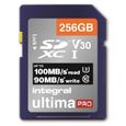 INTEGRAL MEMORY Premium High Speed SDHC/XC V30 UHS-I U3 Carte SDXC 256GB-1