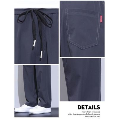 Pantalon Jogging Cargo Baggy Homme - Coupe Large élastiquée - Avec Poches - Chaud Pour L'hiver - 11