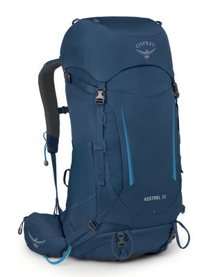 Sac à Dos Osprey Kestrel 38 – Homme, Robuste, Dos Réglable, Housse Pluie, Pour Randonnée Et Trekking