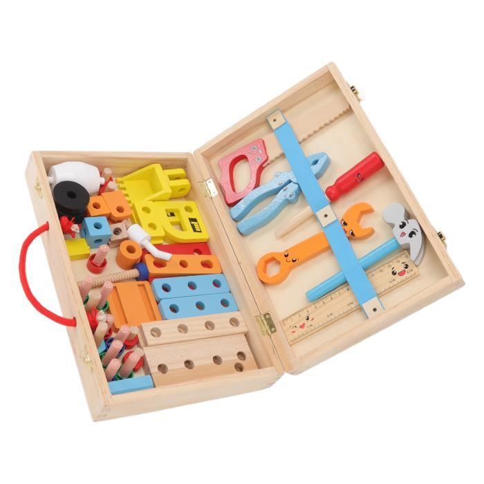 Jouets De Boîte À Outils En Bois Boîte À Outils En Bois Jouets