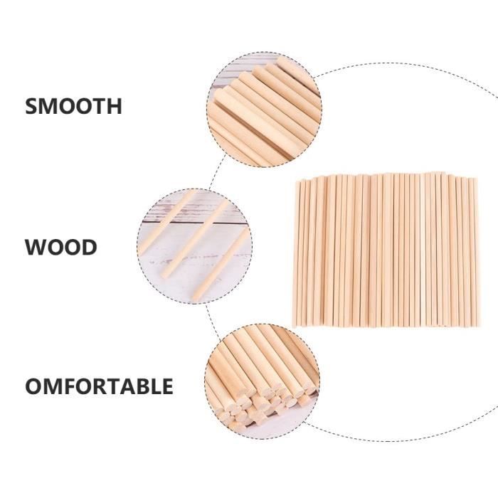30 Rondelles/Tranches De Bois Naturel 3.5-4.0 Cm Pour Artisanat Et Décoration