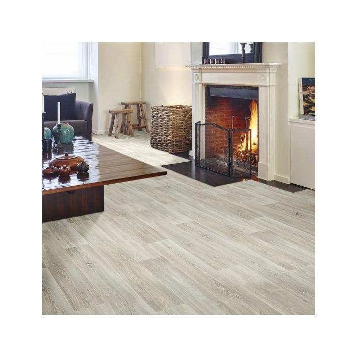 Sol vinyle effet parquet chêne scandinave blanchi - Rouleau de 3m x 3m ...
