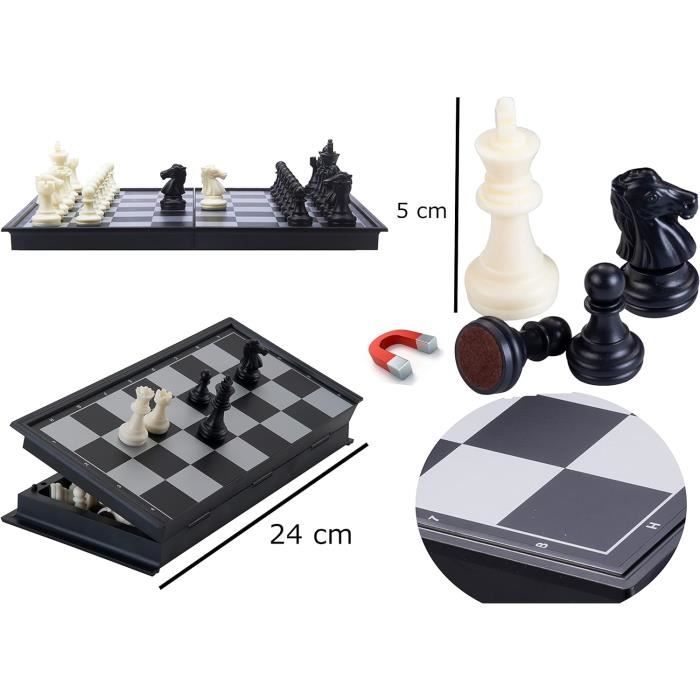 Jeu d'échecs - Magnétique - 2 joueurs - Éducatif - Voyage - Mixte - Jeux - Jouets Jeu d'échecs - Magnétique - 2 joueurs - Éducatif - Voyage - Mixte - Jeux - Jouets