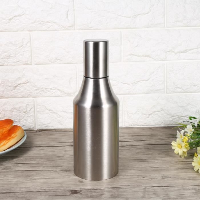 ABI HUILIER INOX ANTI-GOUTTE - BOUTEILLE HUILE - Bouteille Distributeur d'huile en Acier ABI HUILIER INOX ANTI-GOUTTE - BOUTEILLE HUILE - Bouteille Distributeur d'huile en Acier