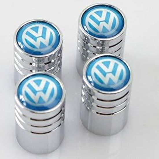 Bouchon de valve en fibre de carbone pour valve de pneu Volkswagen  (bleu).[196] - Cdiscount Auto