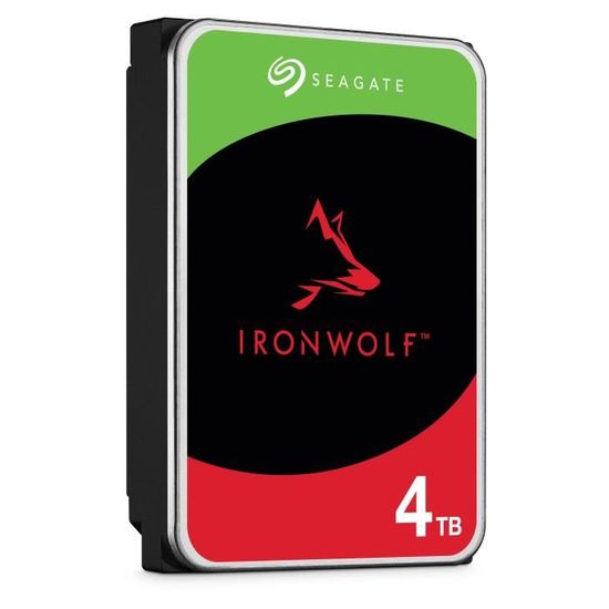 Seagate FireCuda, 4 To, Disque Dur Interne - CMR 3,5 Pouces SATA 6 Gbits/s 7 200 TR/Min, 256 Mo De Mémoire Cache, 300 To/an, 3 Ans Rescue Services (ST4000DXA05
