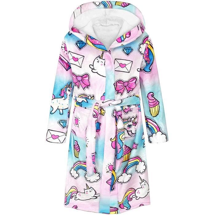 Robe de chambre licorne 12 ans new arrivals